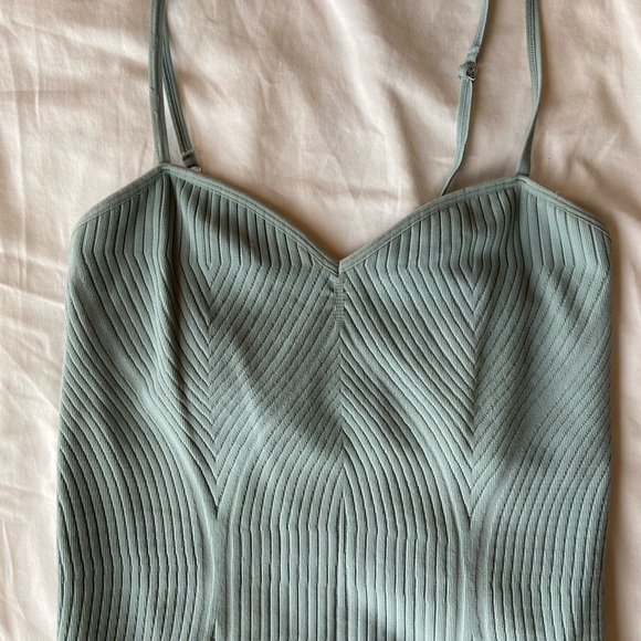 Dynamite - Light Blue Tank Top Bodysuit - Size Medium - Picture 7 of 8